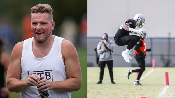 Pat McAfee. Las Vegas Raiders