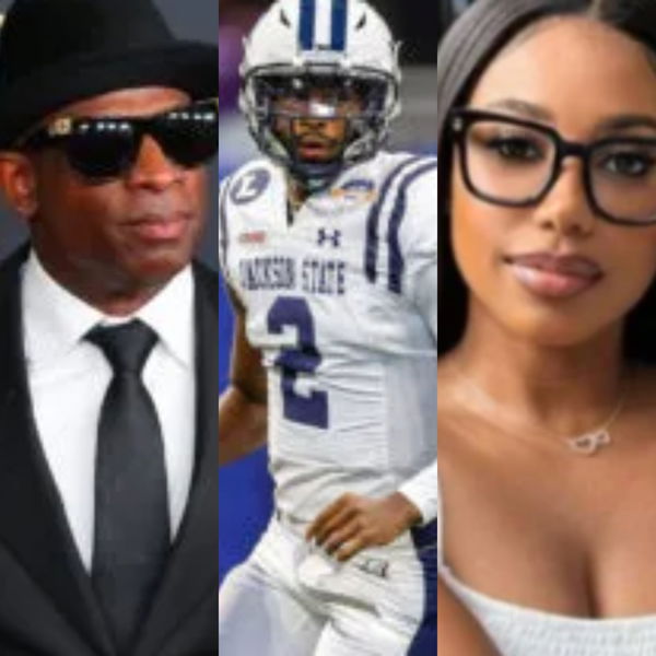 Deion, Shedeur and Deiondra Sanders