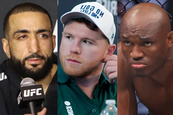 Belal Muhammad, Canelo Alvarez and Kamaru Usman
