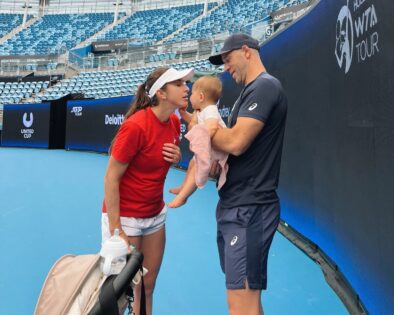 Belinda Bencic’s husband, Martin Hromkovič