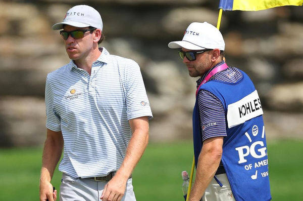 Ben Kohles and caddie Brian Hughes