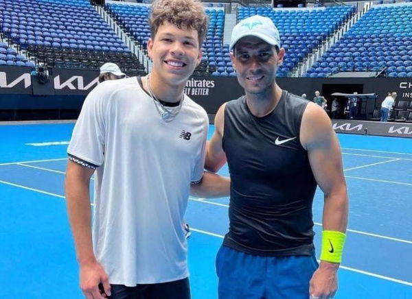 Ben Shelton, Rafael Nadal