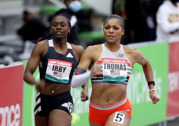 Episode 79, Olympian Gabby Thomas - LIVE from Las Vegas!