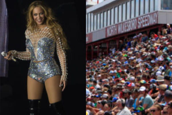 Beyonce and NASCAR fans