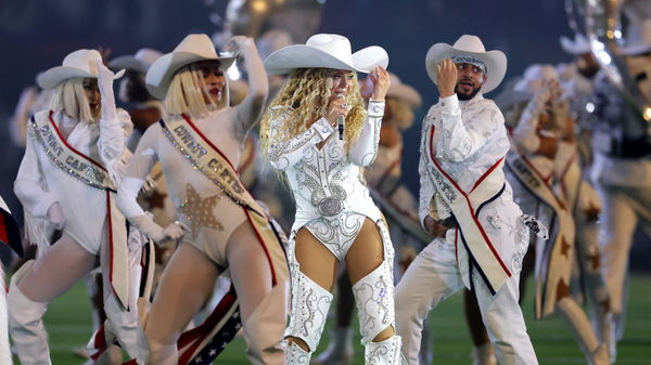 Beyonce at NFL