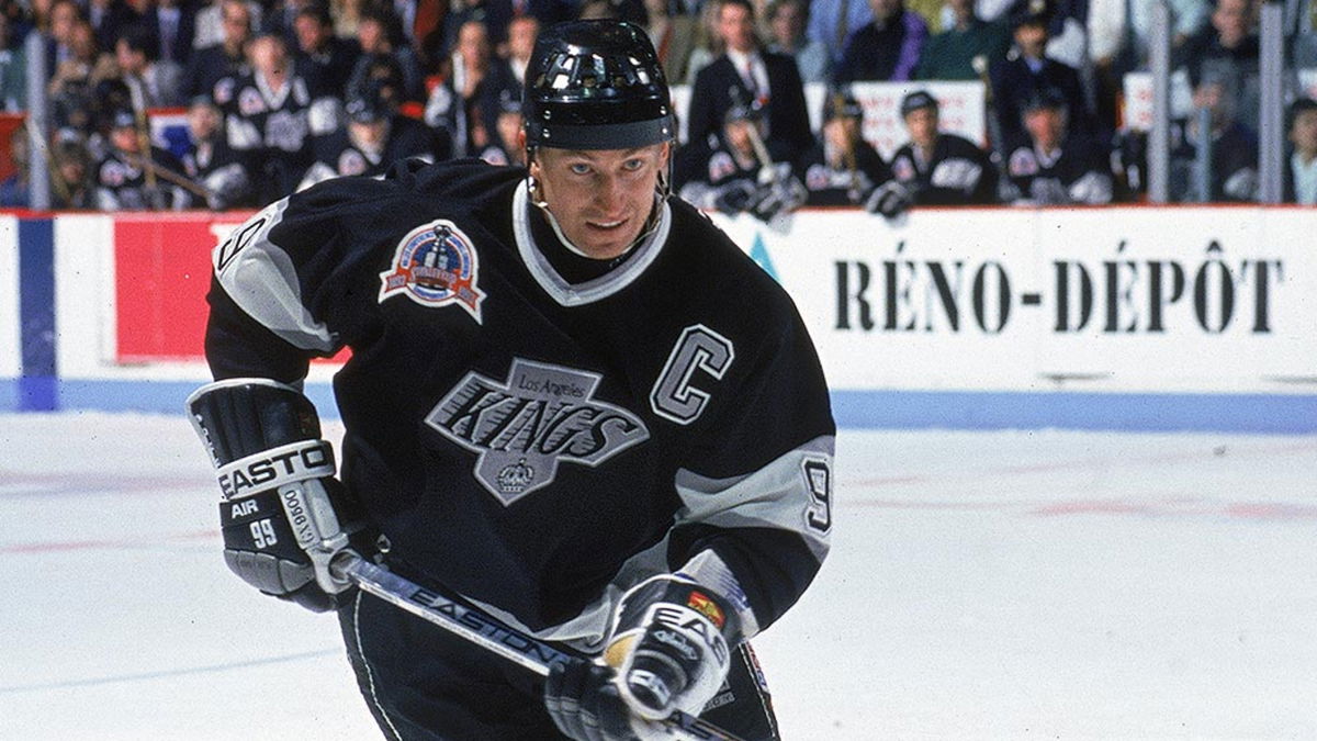 Did Wayne Gretzky ever win a Stanley Cup with the Los Angeles Kings?