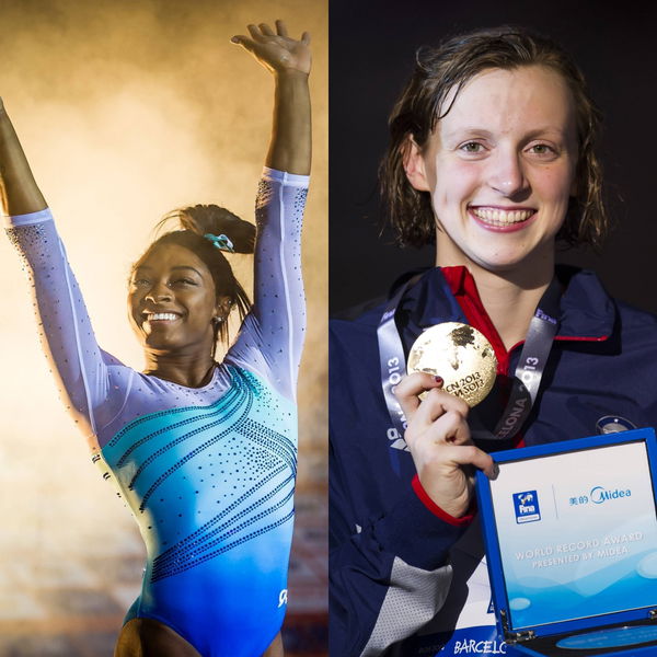 Biles, Ledecky