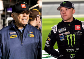 Joe Gibbs Ty Gibbs Serious