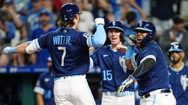 Bobby Witt Jr with team Kansas city Royals
