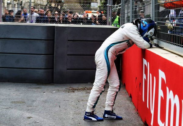 Bottas at Baku