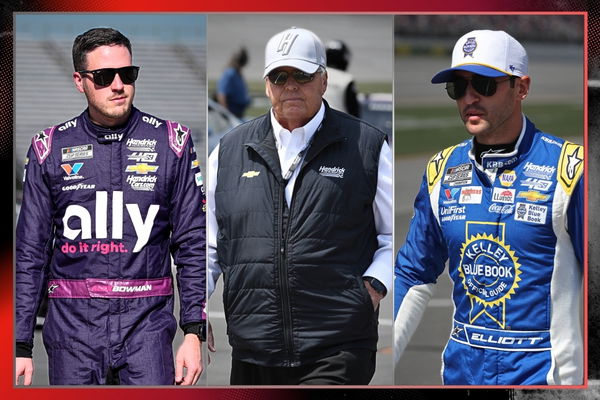 Alex Bowman, Rick Hendrick &#038; Chase Elliott