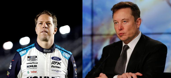 Brad Keselowski and Elon Musk