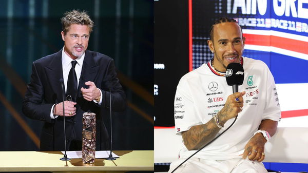 Brad Pitt &#038; Lewis Hamilton