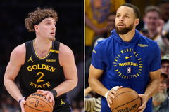 Brandin Podziemski Stephen Curry FI