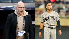 Brian Cashman and Anthony Volpe