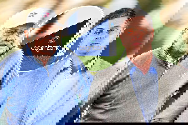 Brian Rolapp and Jack Nicklaus