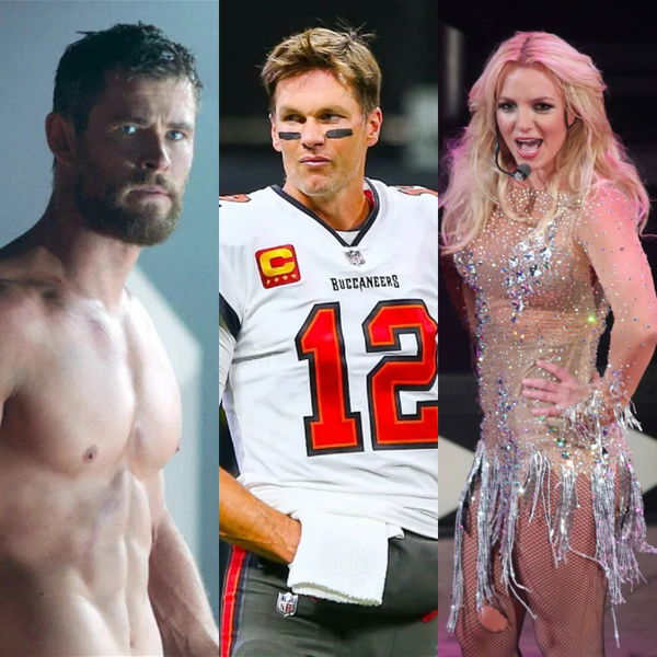 Britney Spears, Tom Brady, Chris Hemsworth &#8211; Imago Collage