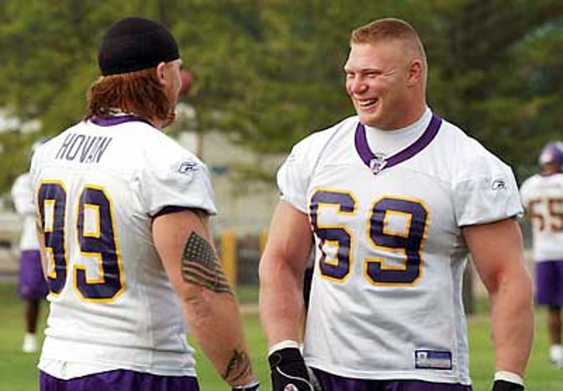 Rare Footage of Brock Lesnar Answering Why He Left Over $40 Million Salary  from WWE for a Mere 6-figure Paying NFL Career - EssentiallySports