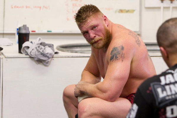 Brock Lesnar UFC sad