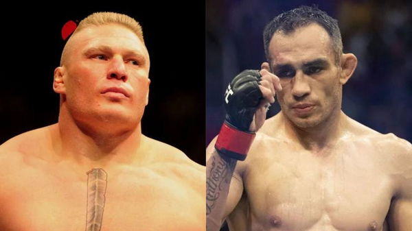 Brock Lesnar and Tony Ferguson