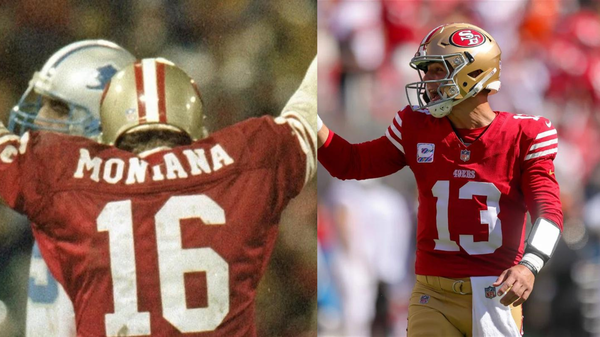 Brock Purdy and Joe Montana