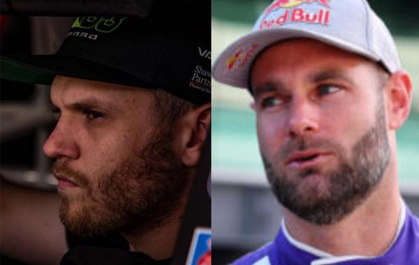 Brodie Kostecki and Shane van Gisbergen