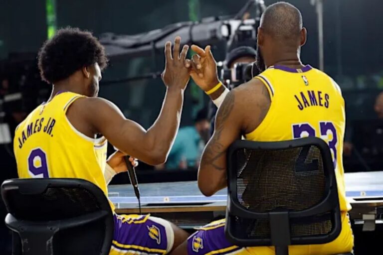 LeBron James Makes Emotional Admission About Bronny James' Cardiac Arrest  After Pacers Win - EssentiallySports
