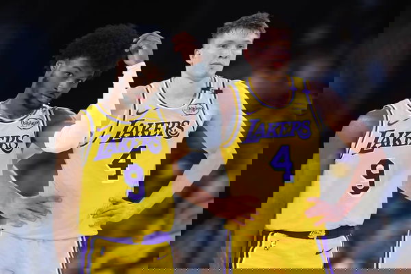 Bronny James and Dalton Kencht