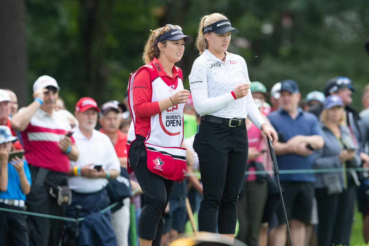 Brooke Henderson and Brittany Henderson