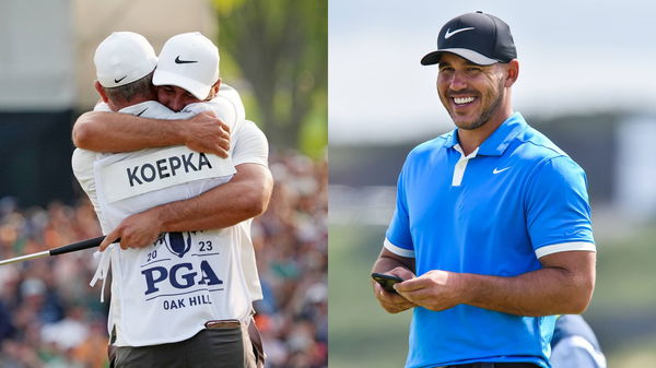 Brooks Koepka Caddie Collage