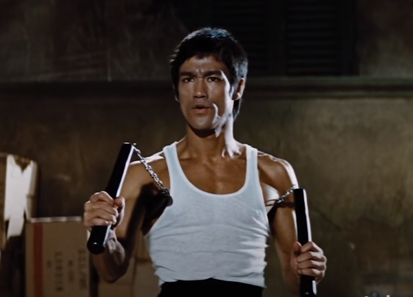 Bruce Lee nunchucks