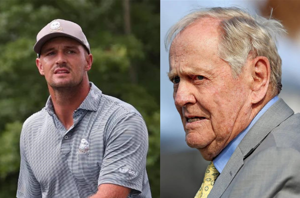 Bryson DeChambeau and Jack Nicklaus