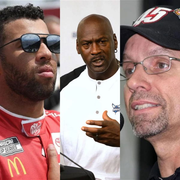 Bubba Wallace, Michael Jordan, Kyle Petty