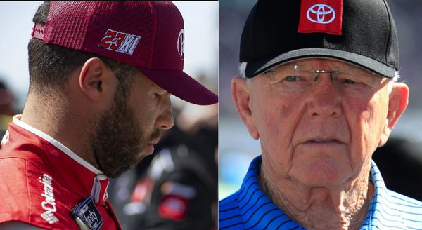 Bubba Wallace and Joe Gibbs