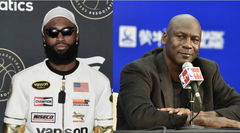 Jaylen Brown and Michael Jordan Collage