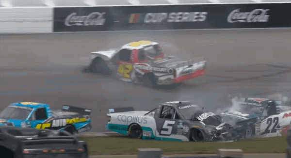 CARSON-HOCEVAR-DRIVERS-SIDE-HARD-HIT-CRASH-2022-TOYOTA-200-NASCAR-TRUCK-SERIES-AT-WWT-RACEWAY-Yo