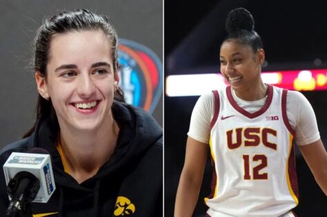 JuJu Watkins & USC Coach Have the Exact Same Reaction to Caitlin Clark's  Jersey Retirement - EssentiallySports
