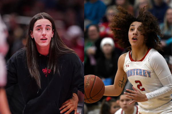 Caitlin Clark and Aaliyah Chavez