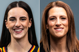 Caitlin Clark and Stephanie White