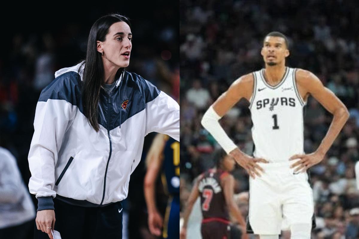 Caitlin Clark Delivers 3-Word Message After Victor Wembanyama Sets NBA Playoffs Record