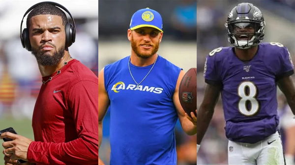 Caleb Williams, Matthew Stafford, Lamar Jackson