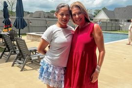 Mia Randall and Randi Mahomes