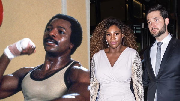 Carl Weathers, Alexis Ohanian, Serena Williams