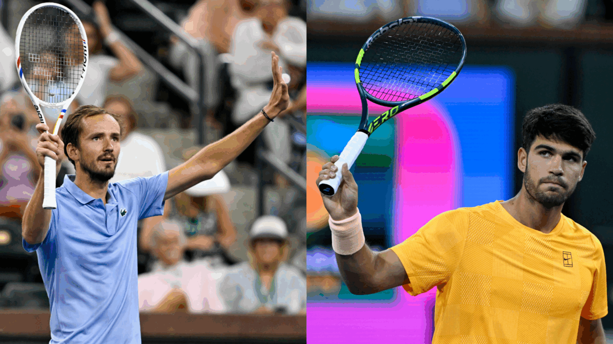 Carlos Alcaraz Breaks Silence After Daniil Medvedev Ends His Massive Winning Streak at Indian Wells