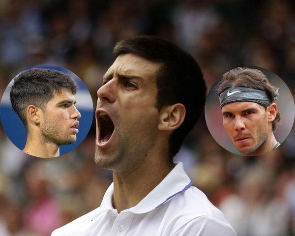 Carlos Alcaraz, Novak Djokovic, Rafael Nadal