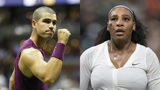 Carlos Alcaraz (Left) and Serena Williams (Right)