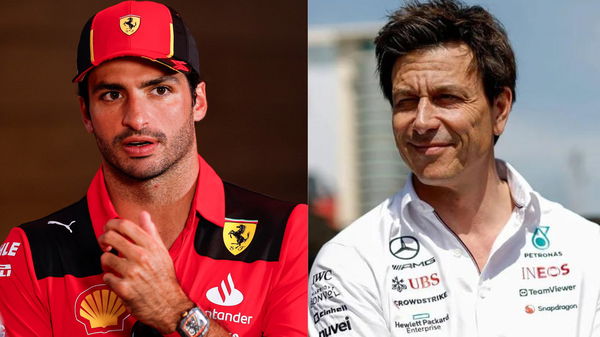 Carlos Sainz (L) &#038; Toto Wolff (R)