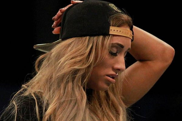 Hottest WWE star' Carmella used to be NFL cheerleader with legs for days -  Daily Star