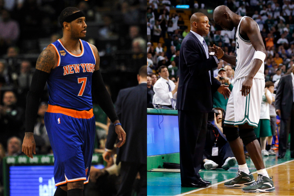 Carmelo Anthony Kevin Garnett