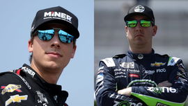 Carson Hocevar, Kyle Busch